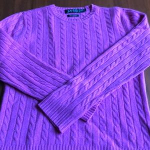 100% cashmere sweater